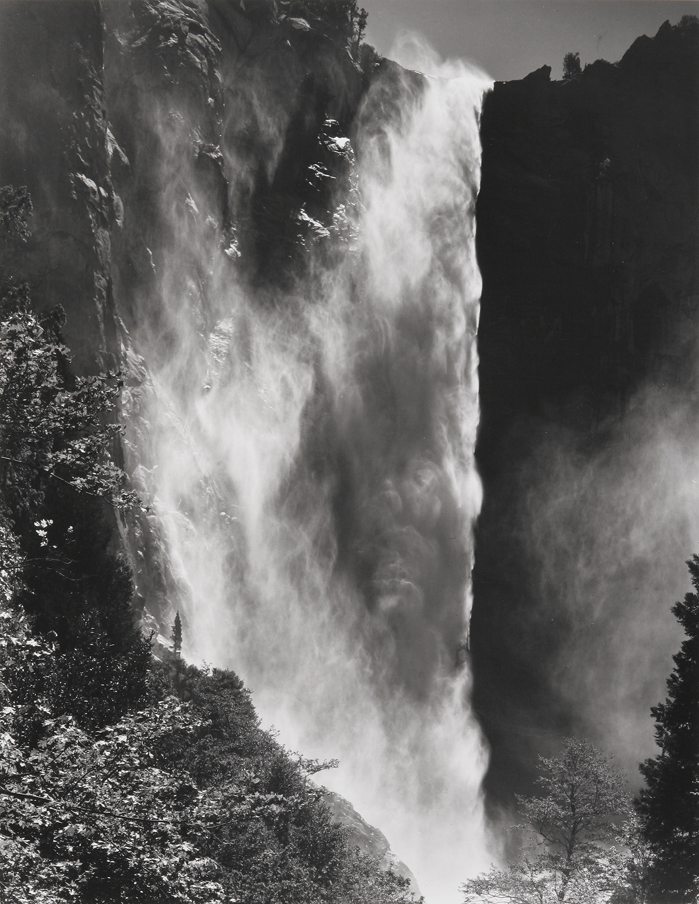 Bridalveil Fall, Yosemite National Park, CA, 1974