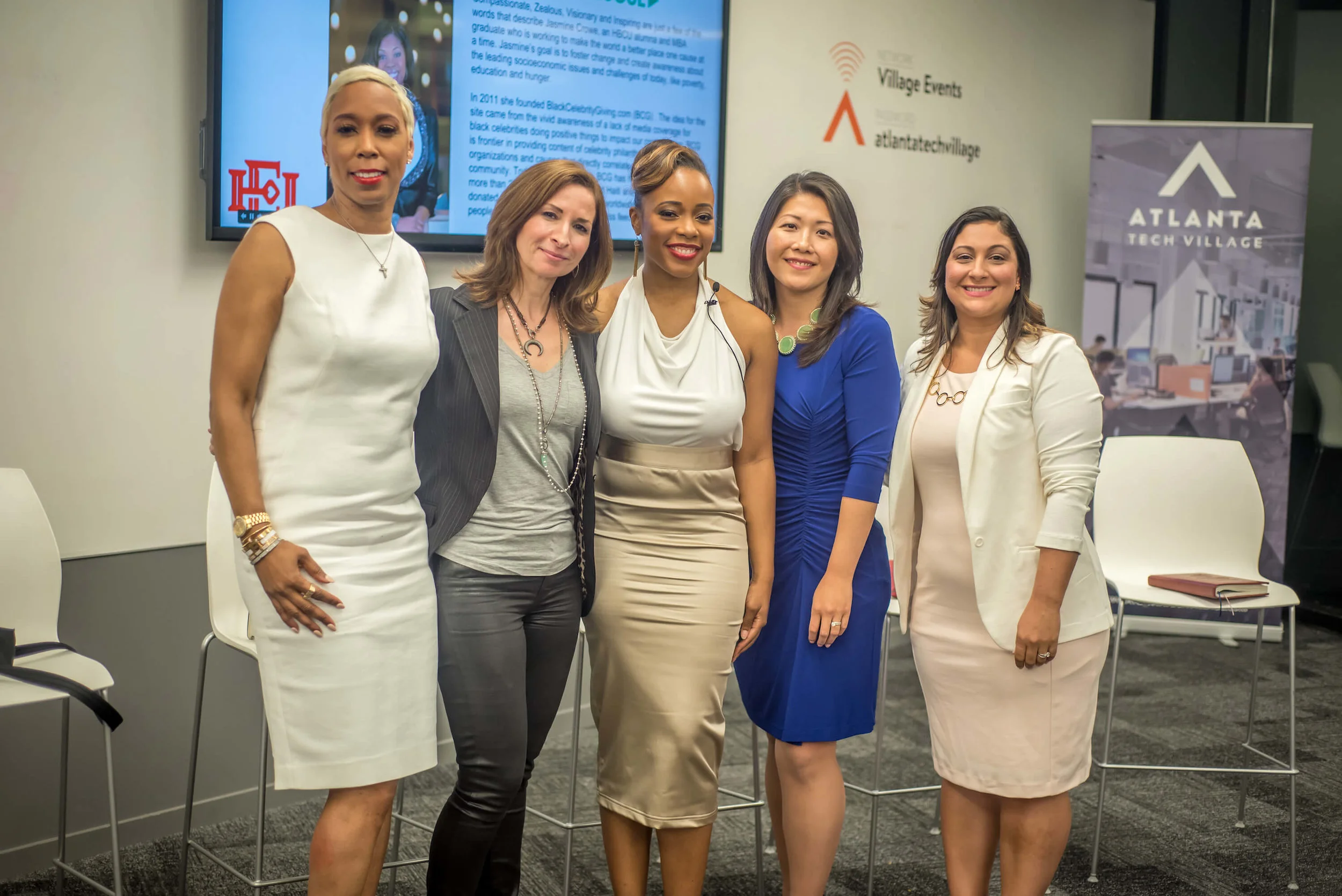 Panelist (L to R): Genevieve Bos, Kimberly Blackwell, Roshawnna Novellus, Susan Oh, Veronica Maldonado-Torres