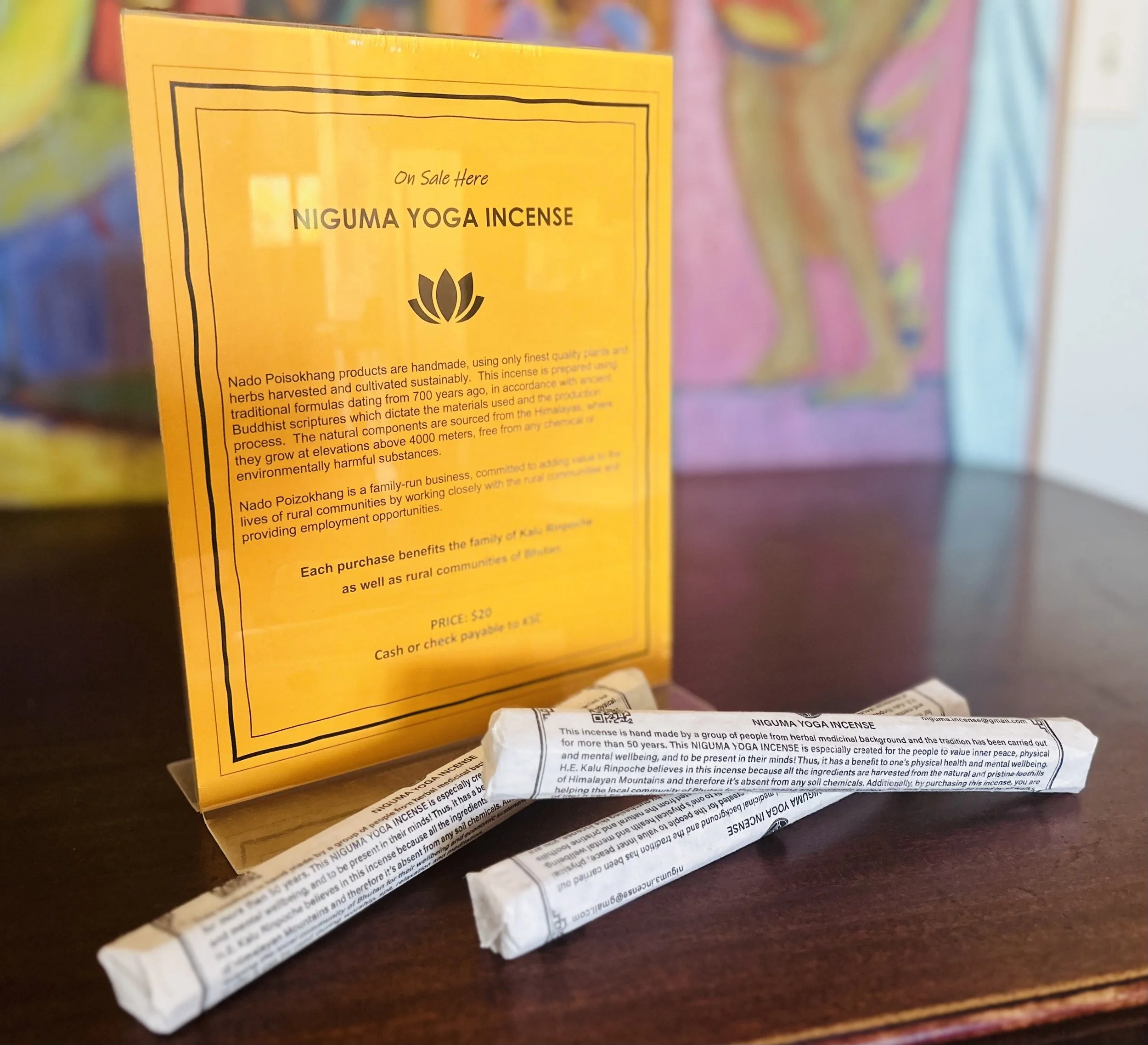 Niguma Incense Available!