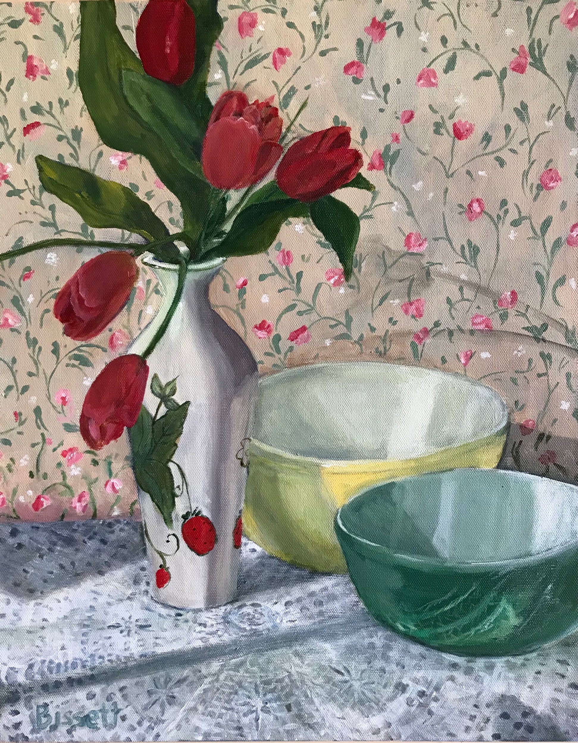 Still Life with Mixing Bowls 