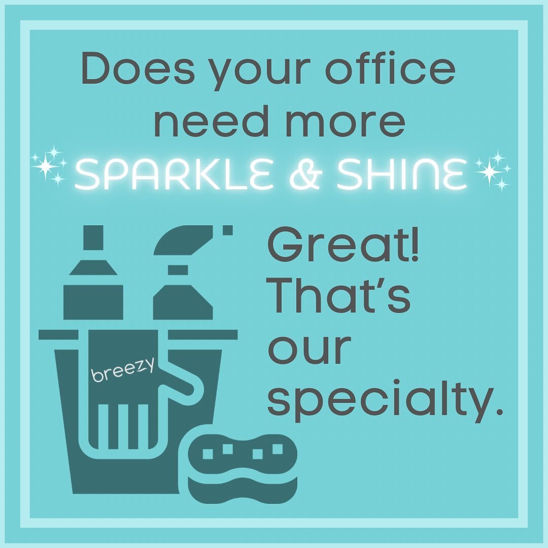 Let Breezy bring the freshness back into your office! 

#cleaningservice #cleaningmotivation #cleaningservices #officecleaning #cleaningday #cleaningaccount #cleaningtime #professionalcleaning #ReimagineNewYork #NYCisopening #NYCisopeningup