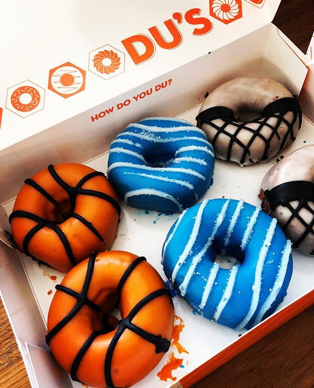 Peep these beauts from the one and only @wyliedufresne @dus_donuts ! Order yours on goldbelly.com 
It&rsquo;s munch madness season...Make your picks now munchmadness.com #goldbelly #munchmadness
