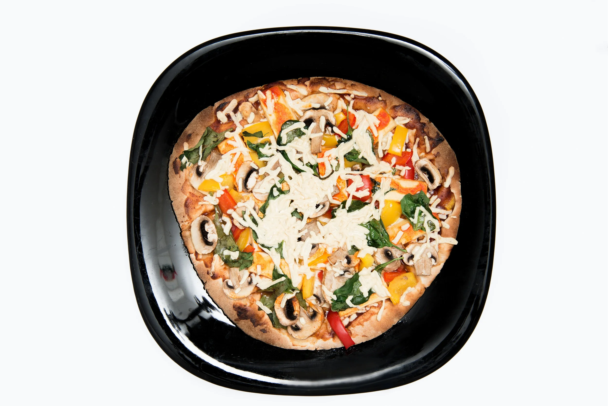 Step 3: Bake for 12 min and MMMMMM Vegan Pizza