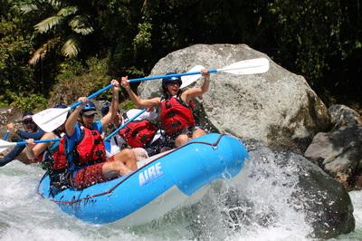 Rafting: Classes II through V available 