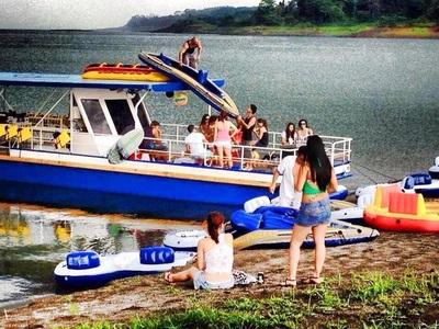  Boating on Lake Arenal 