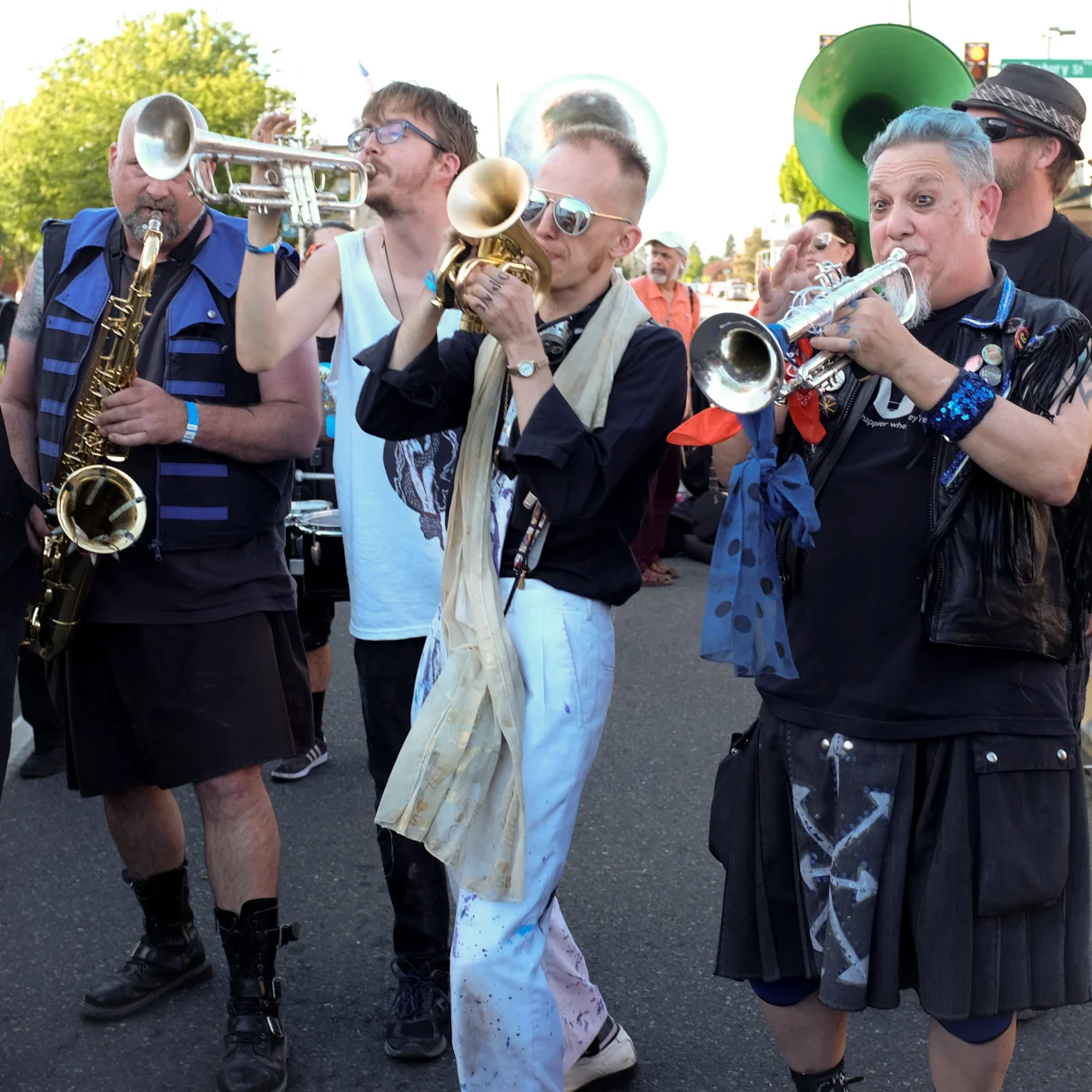 Chaotic Noise Marching Corps on 16th Ave, White Center