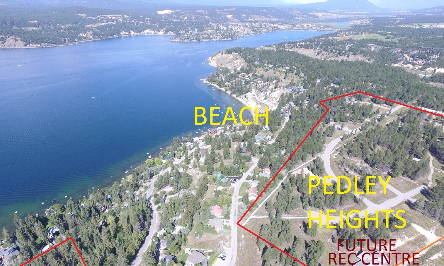 Pedley Heights - Lake access properties Lake Windermere, BC