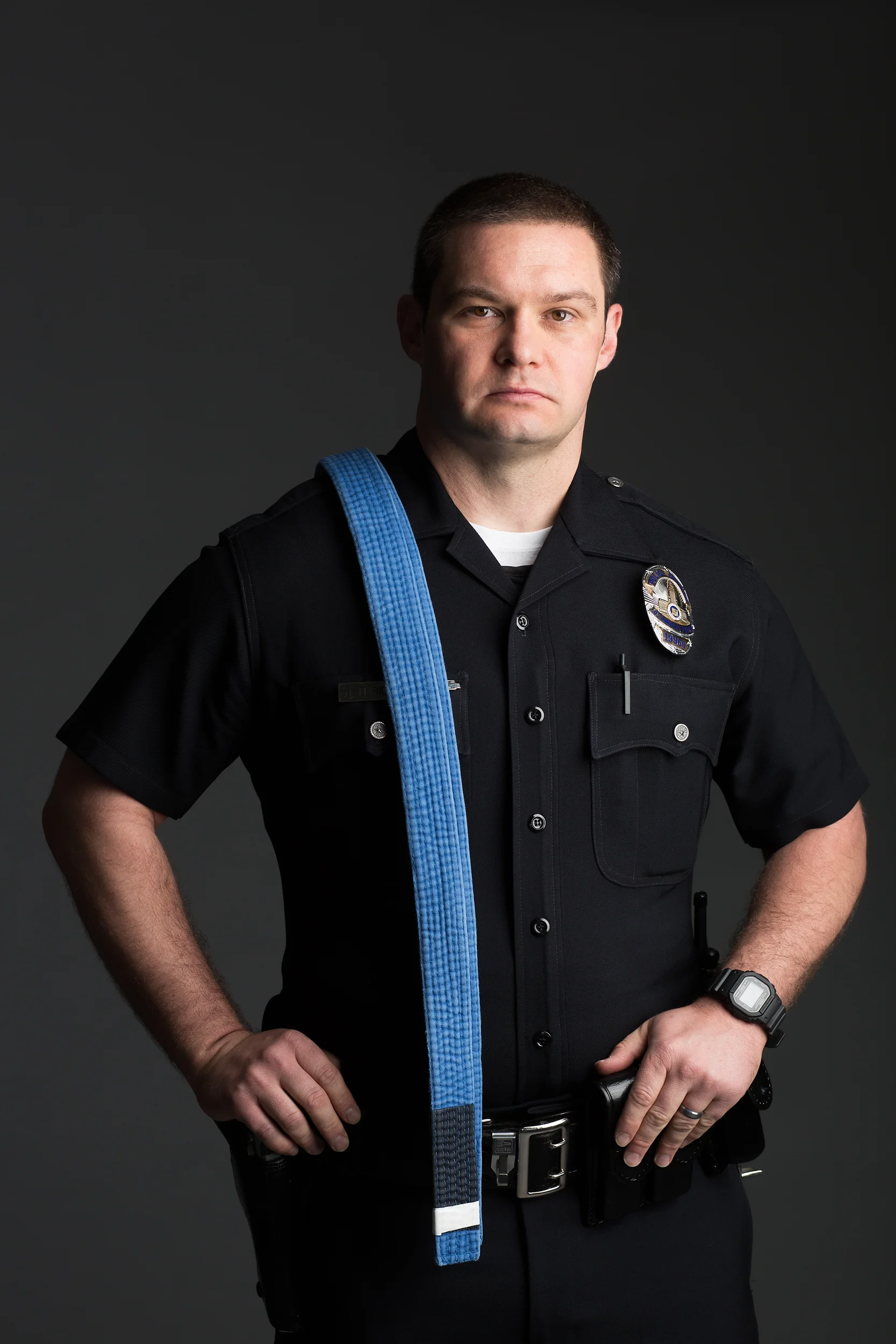 Matt Ethridge. LAPD officer, Jiu Jitsu practitioner. — People Who Train