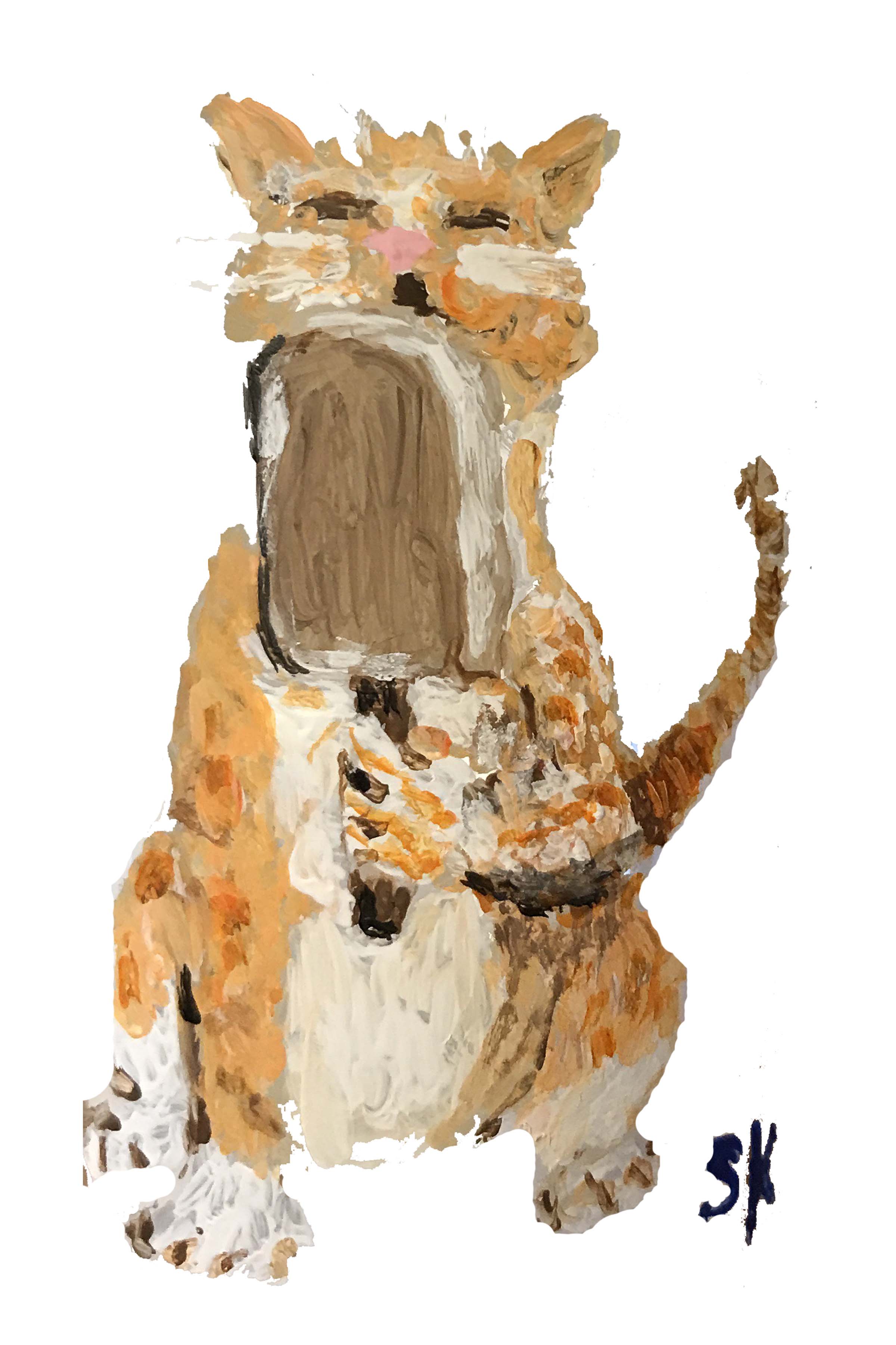 Your furry friend will become a work of art to be used on a variety of products.