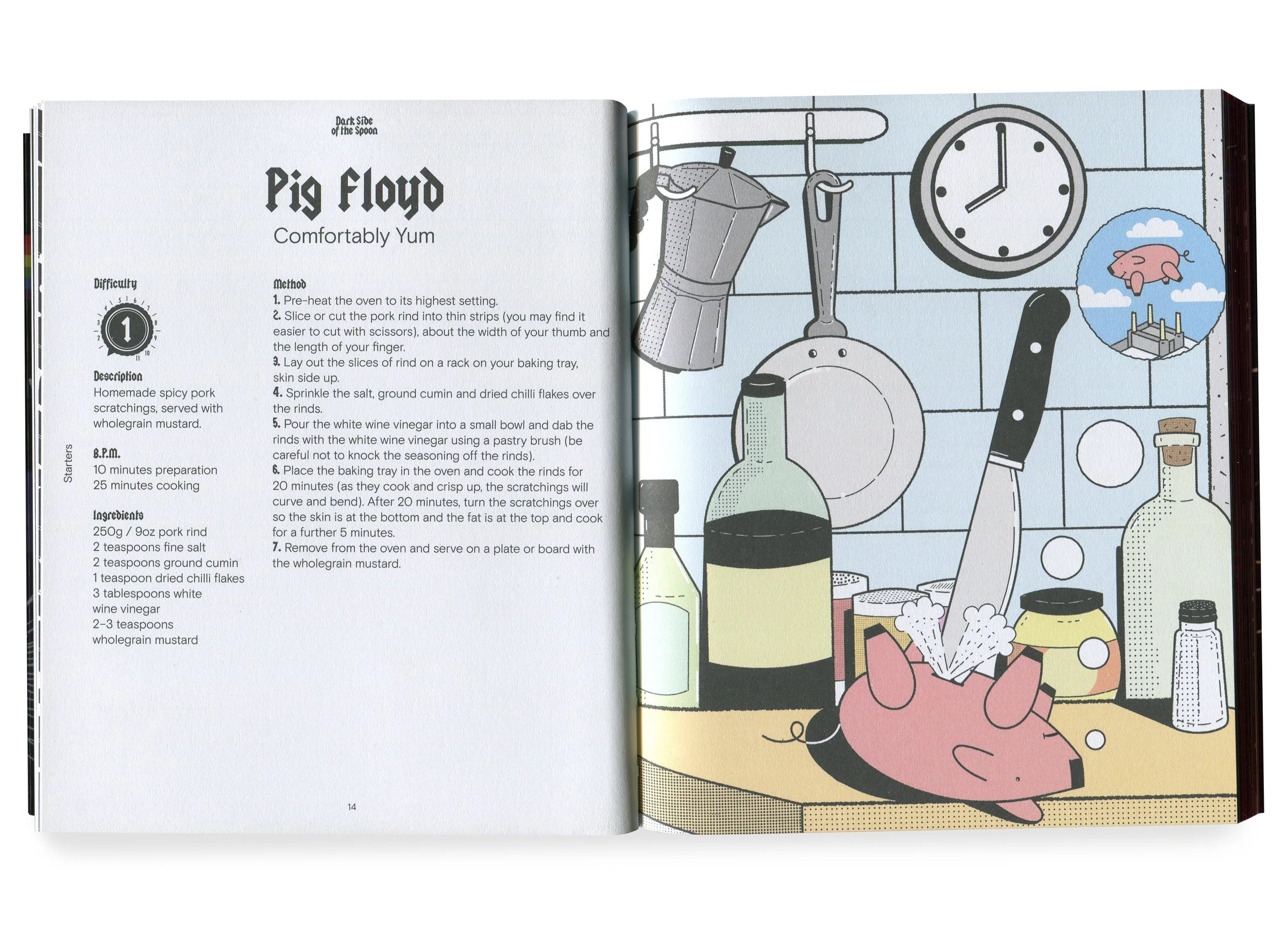 Dark Side of the Spoon: The Rock Cookbook