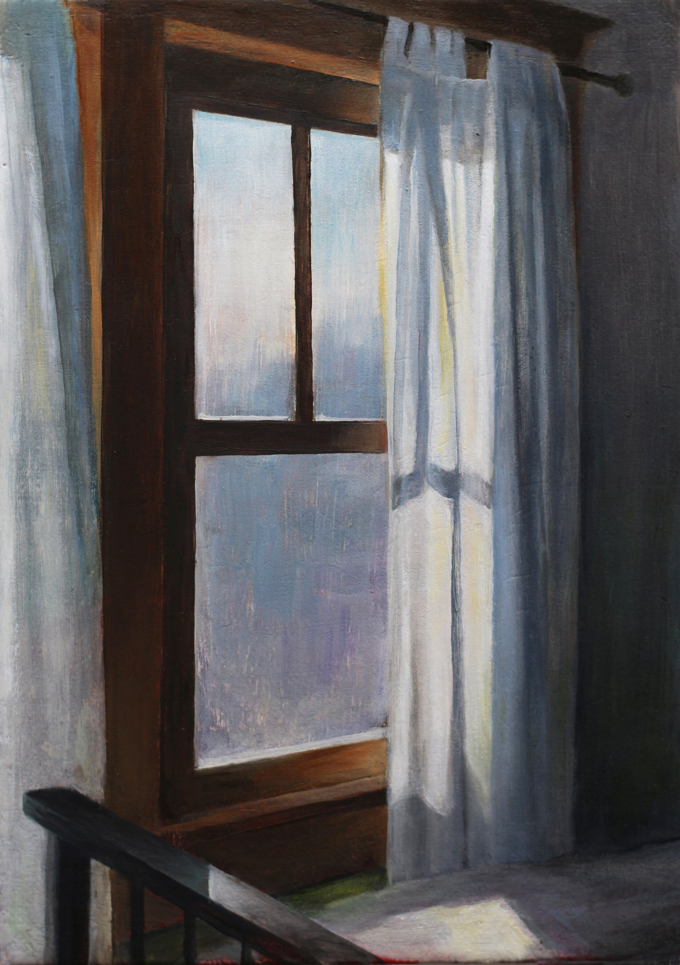   Window   2020  Oil on linen over panel  7 x 5 inches       