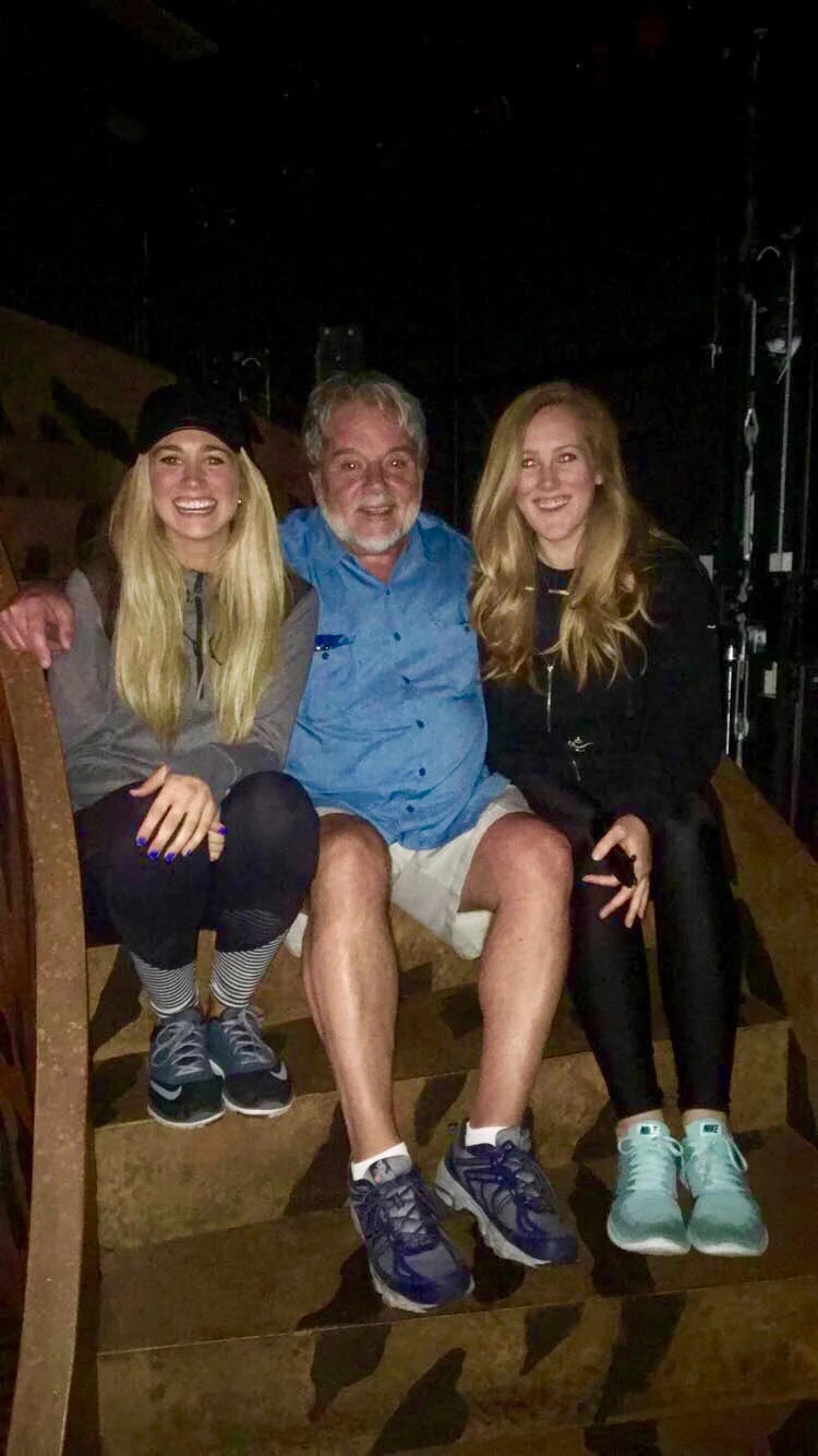 Sitting on Pride rock with Butch the first day we met. september 2016.