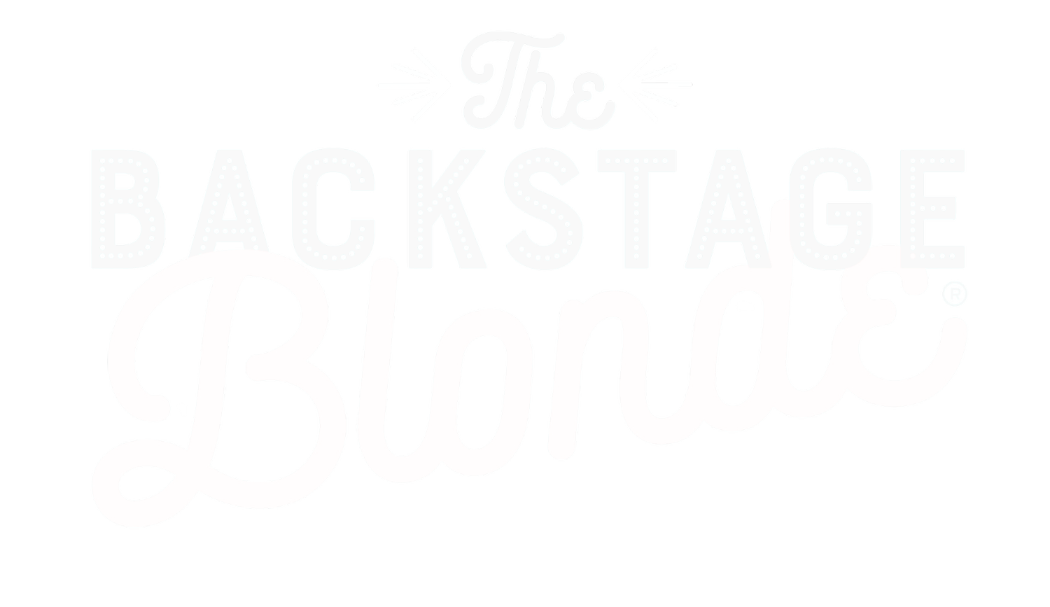 The Backstage Blonde