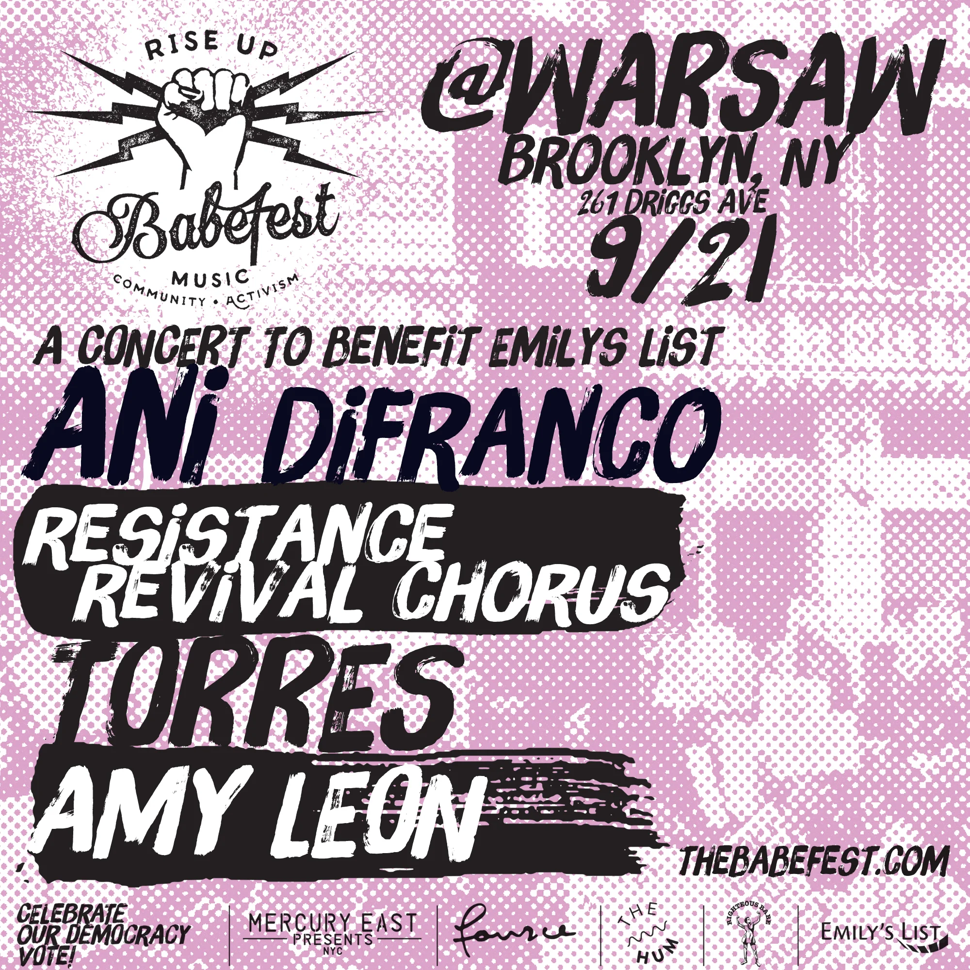 Babefest feat. Ani Difranco, Resistance Revival Chorus, Torres & Amy Leon