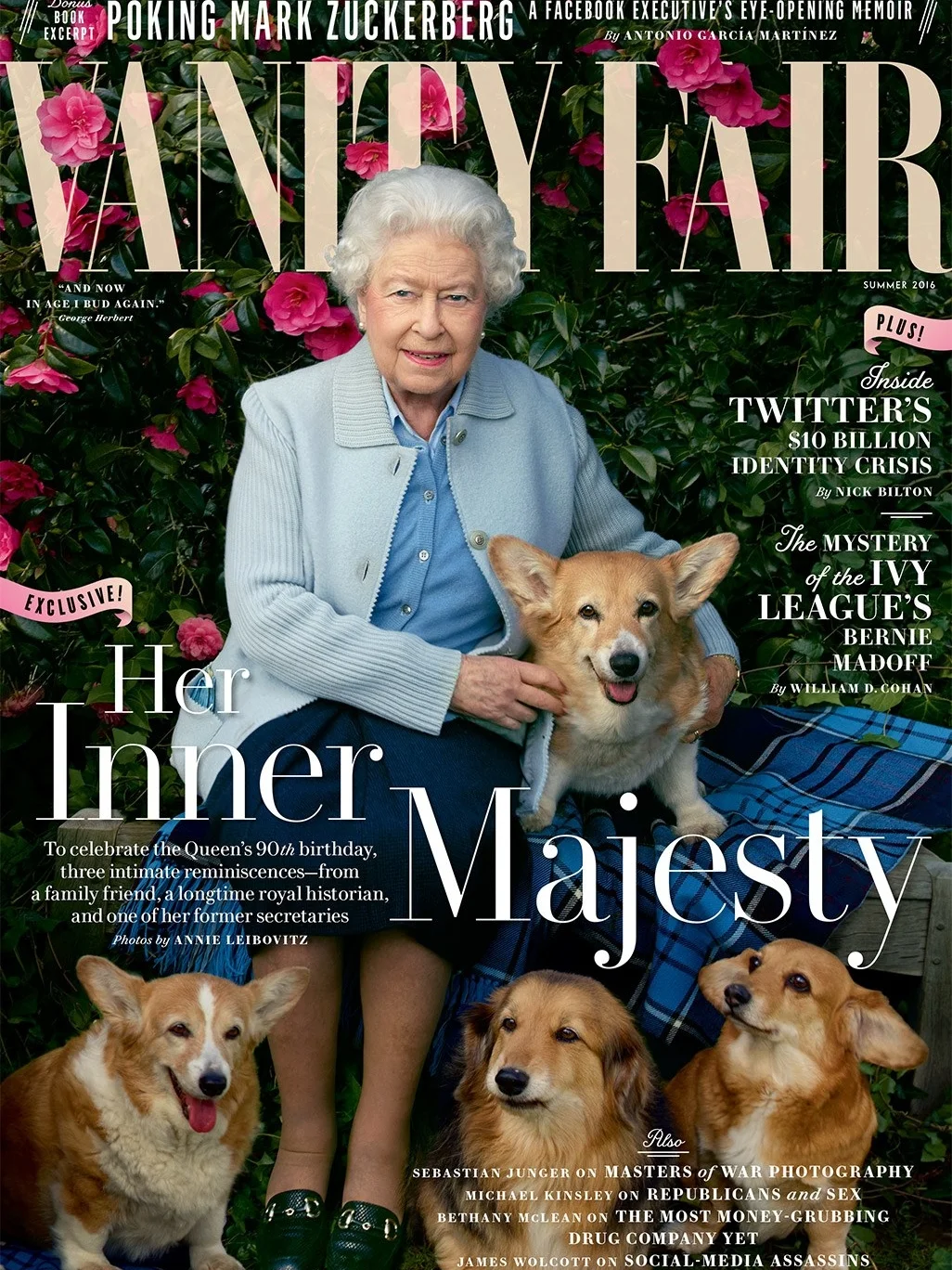 The Inspiration. Photo By Annie Leibovitz for Vanity Fair.