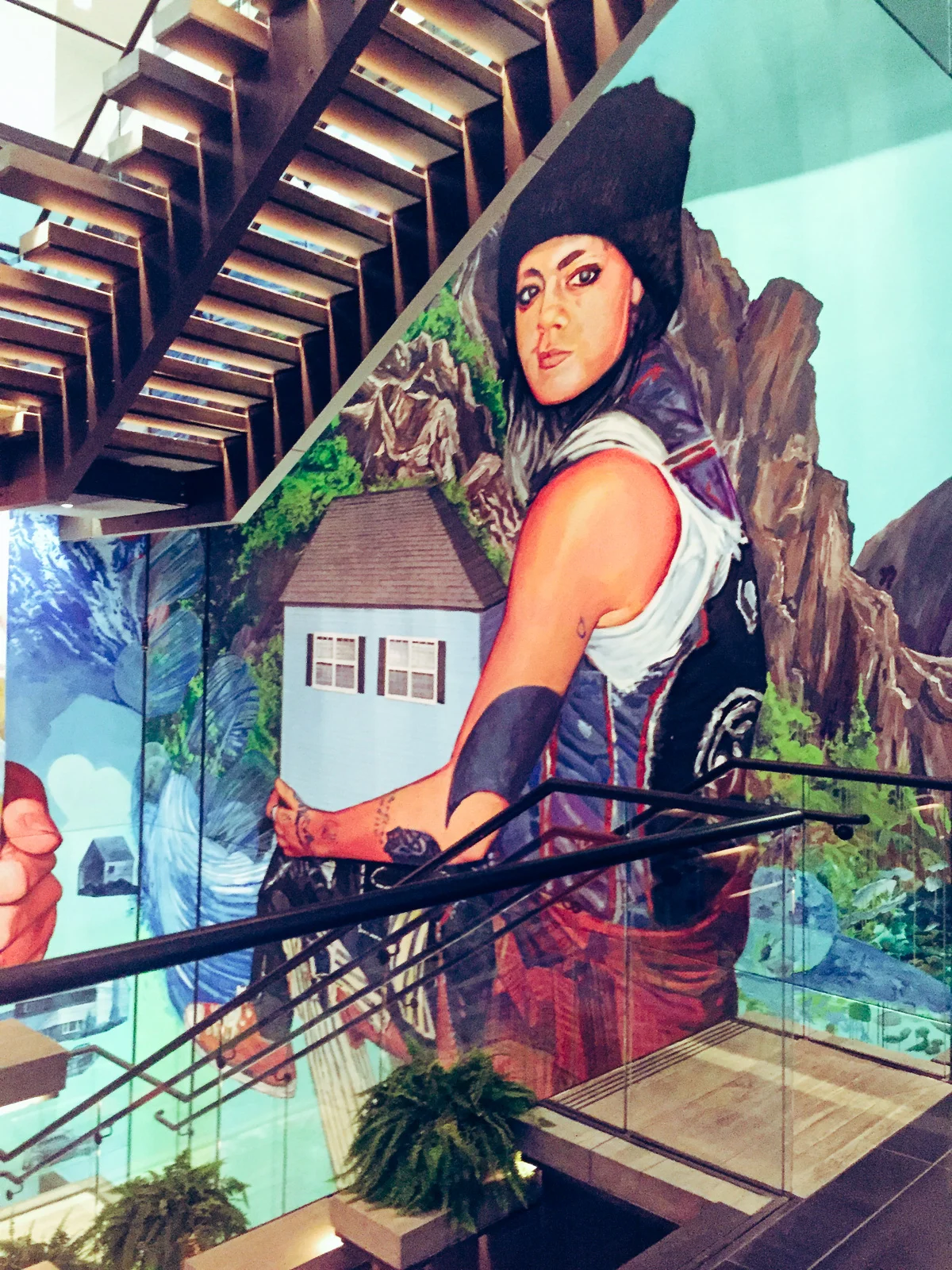 If I could, I'd just go loiter there during the day and stare at all of the art.