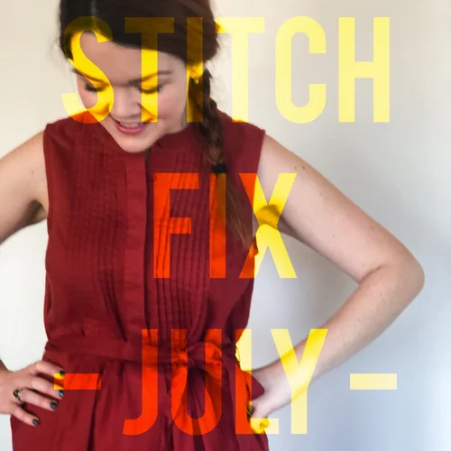 stitch fix orange dress June 2016 Stitch Fix Review (Fix #36) & $700 Giveaway!