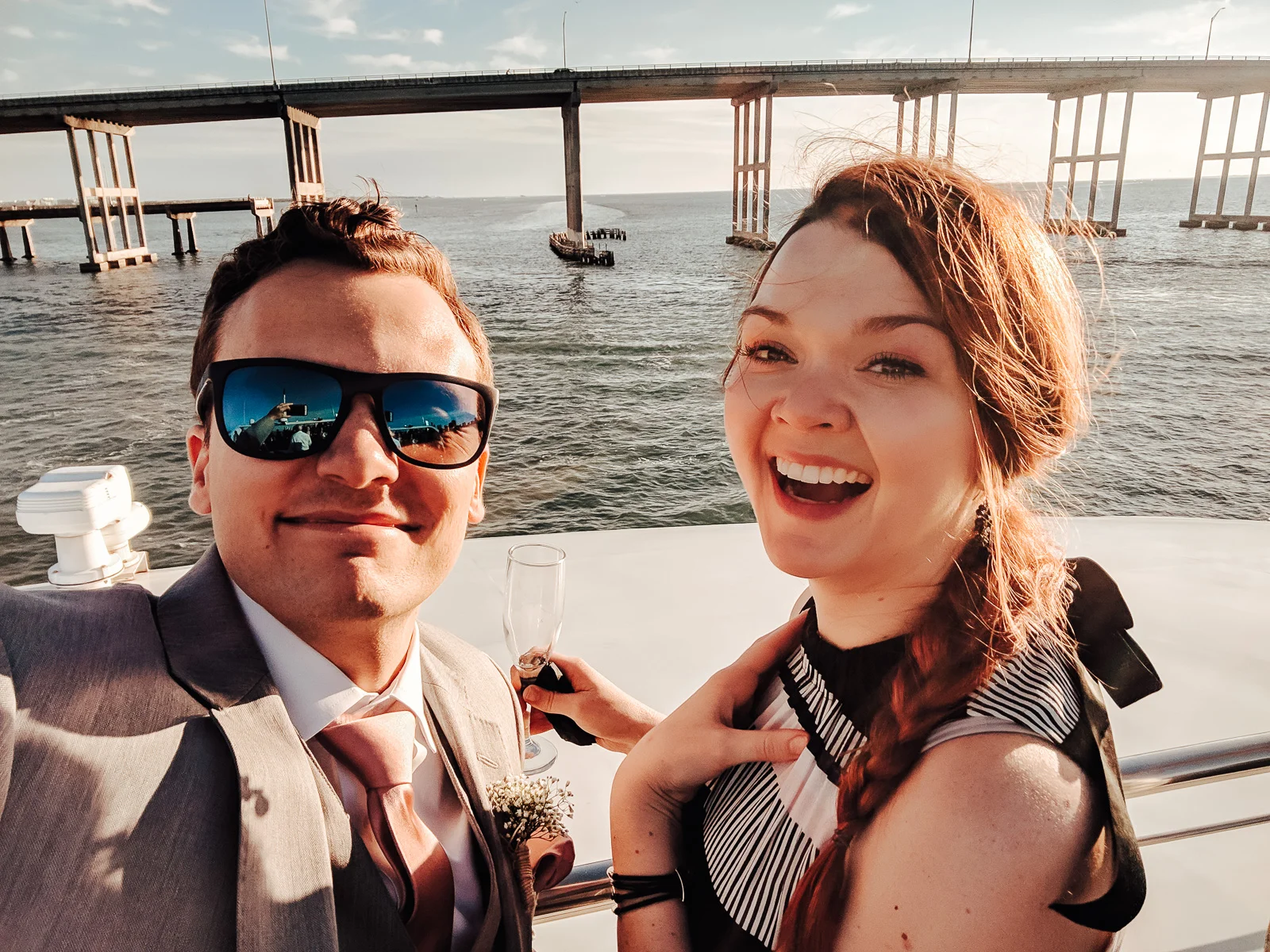Yes, other people attended this wedding besides Christian and I. I just feel strange posting photos of other people while I ramble along about my weight gain.