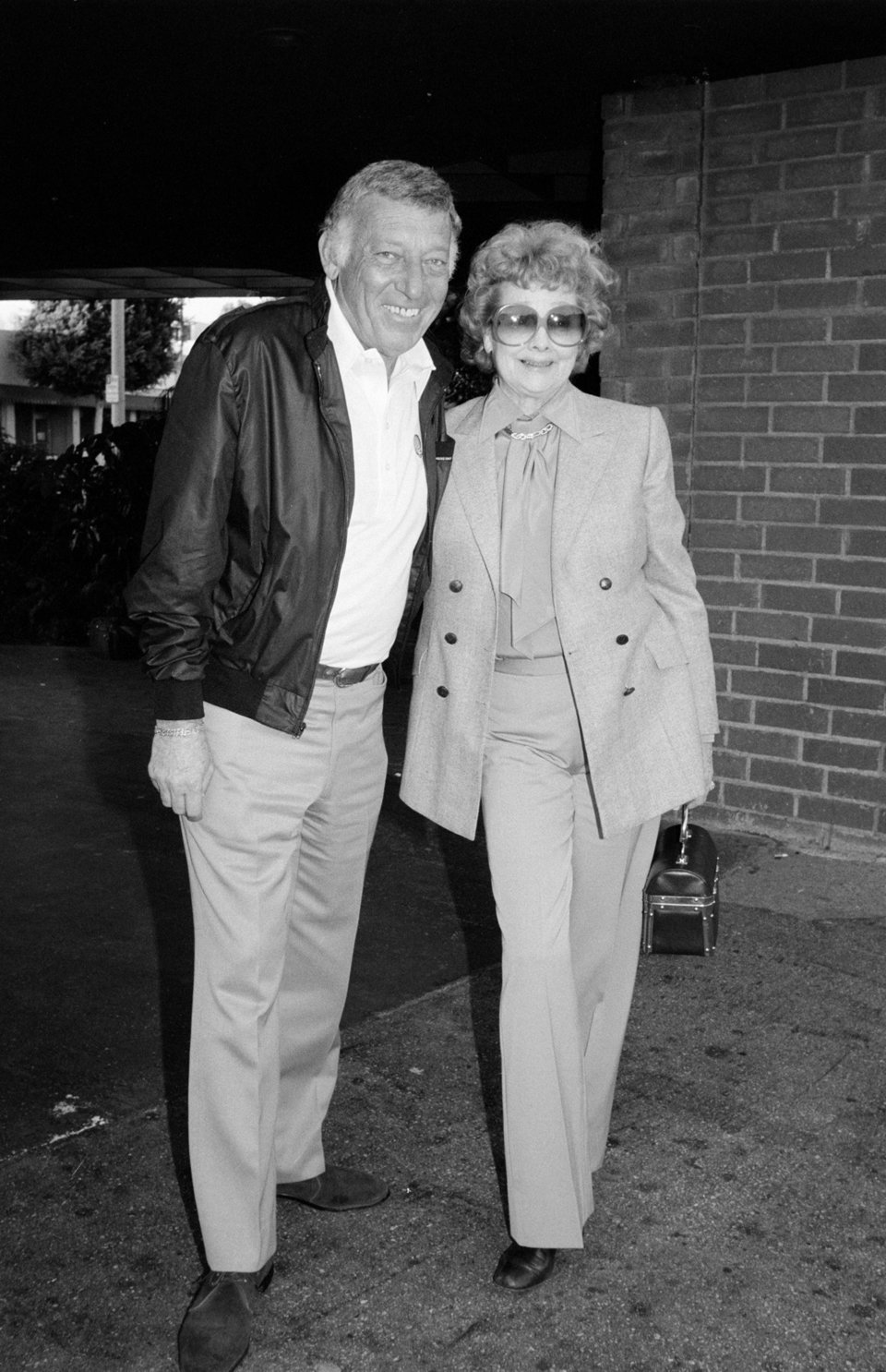 In 1982 with her second husband. Photo: Getty Images