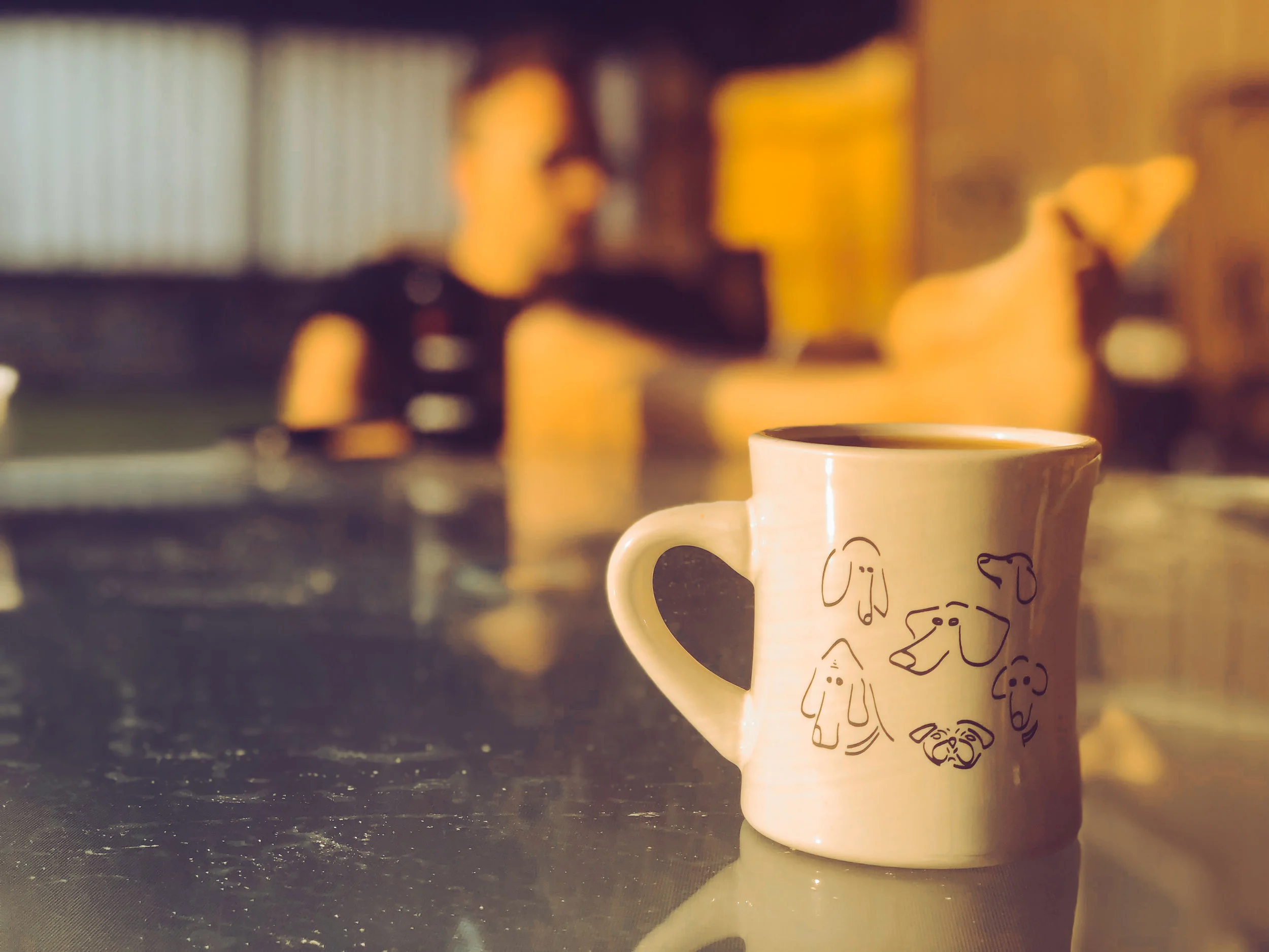 Enjoying the Eastern Washington sun and my favorite mug at my parent’s house
