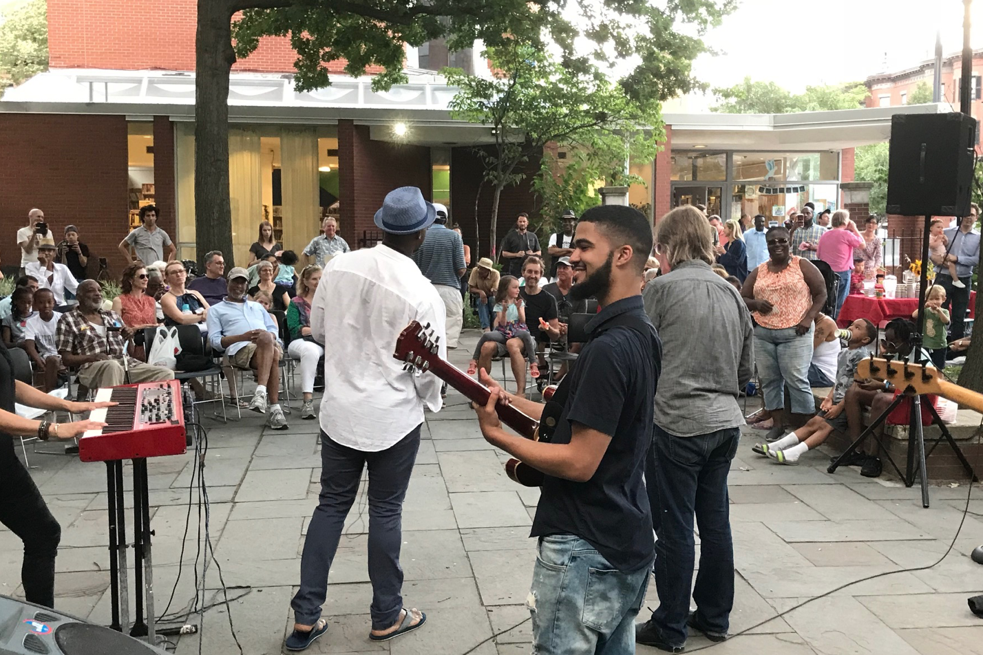 The last (and best?) performance before the reconstruction of Library Park