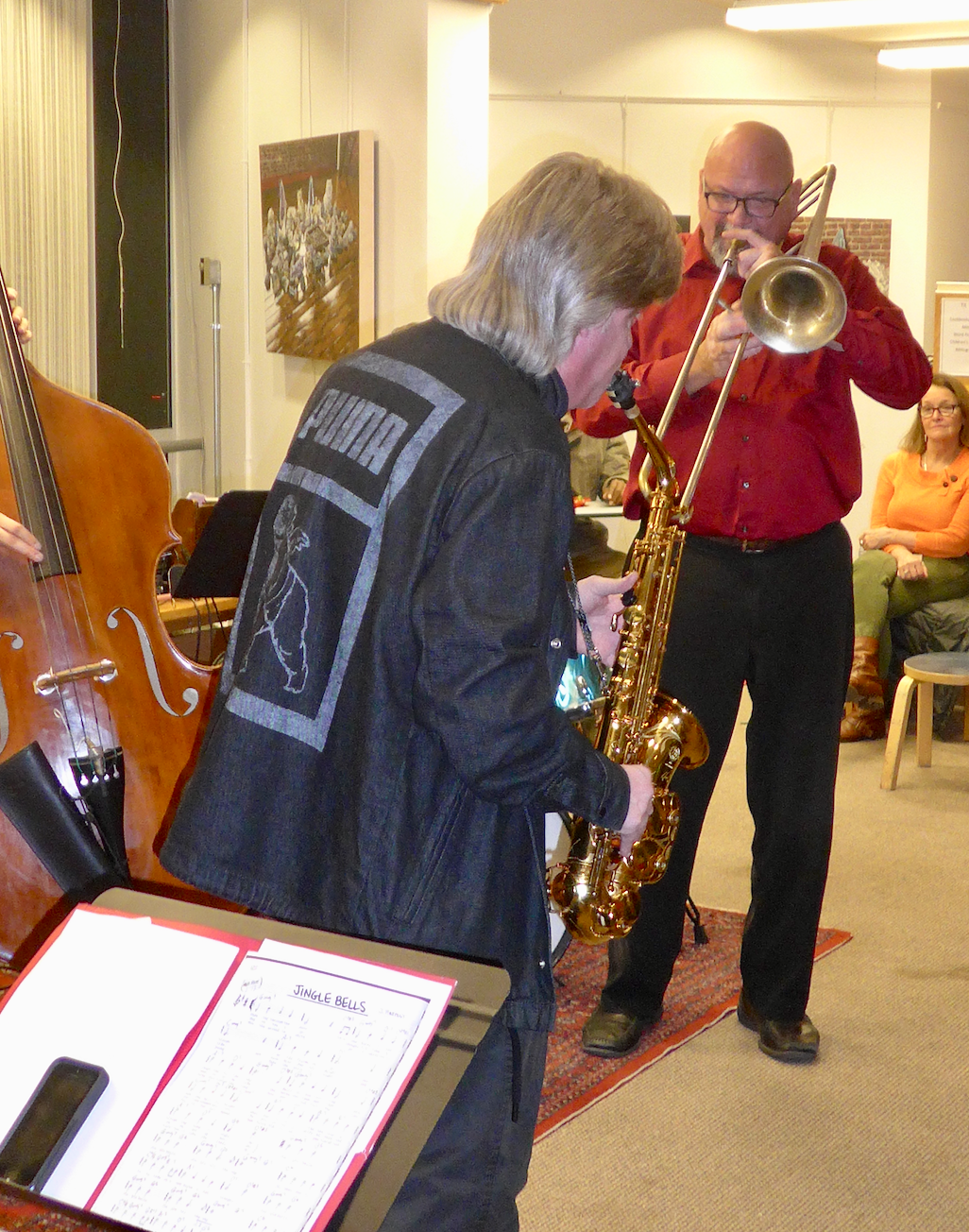Saxophonist Pat Loomis and Special Guest Jeff Galindo on trombone