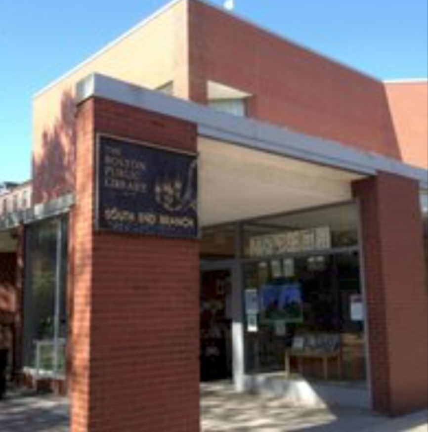 The South End branch of the Boston Public Library was designed by Ronaldo Giurgola in the late 1960s