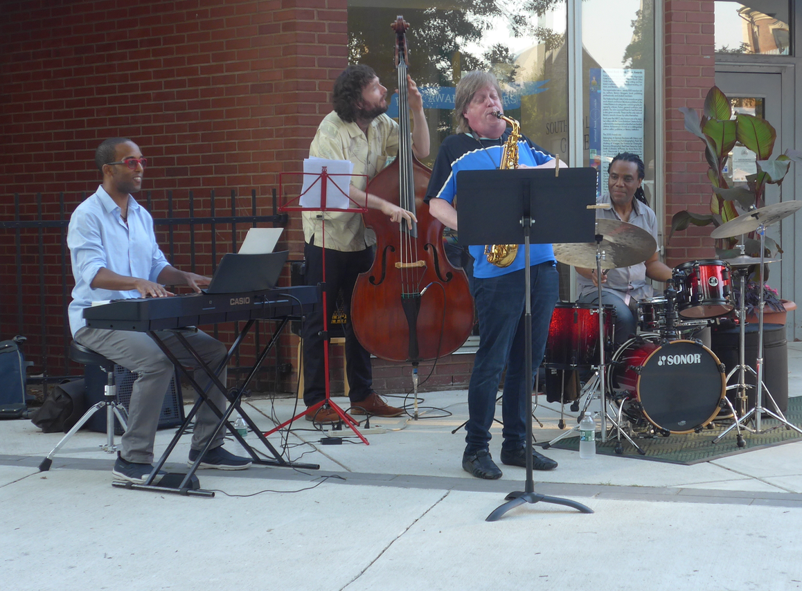 From left to right: Kevin Harris, Max Ridley, Pat Loomis and Yoron Israel