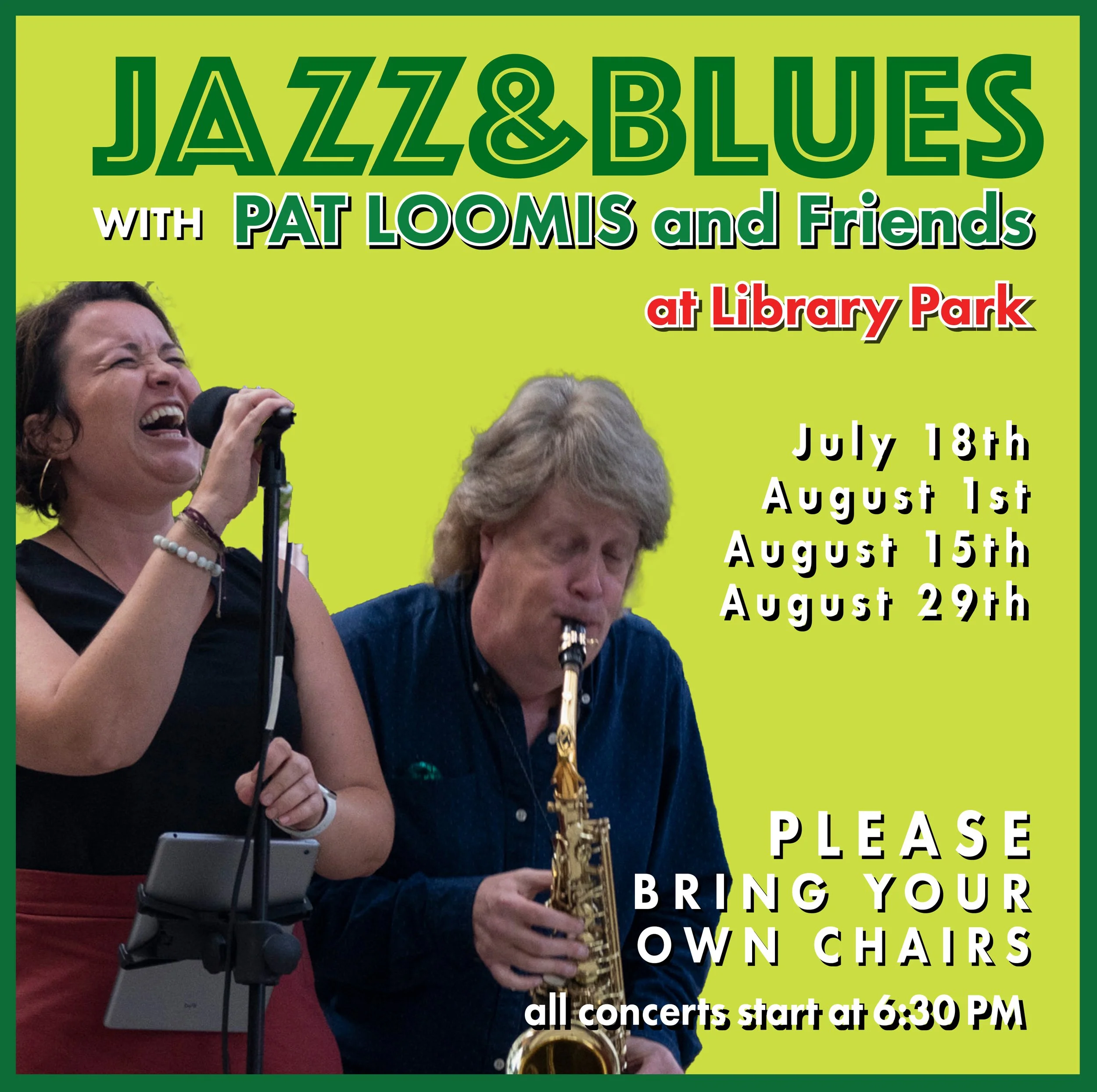 Great music from Pat Loomis & Friends