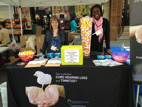 HHF staff members Veronica Moreno and Ayana Anderson