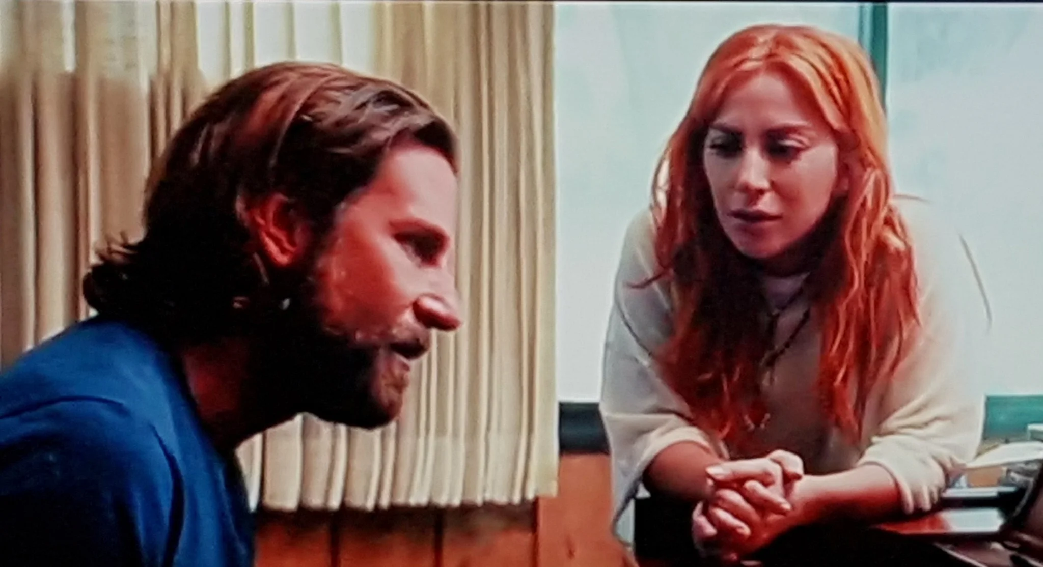 Bradley Cooper and Lady Gaga in “A Star is Born.” Credit: Peter Lowe , Flickr.