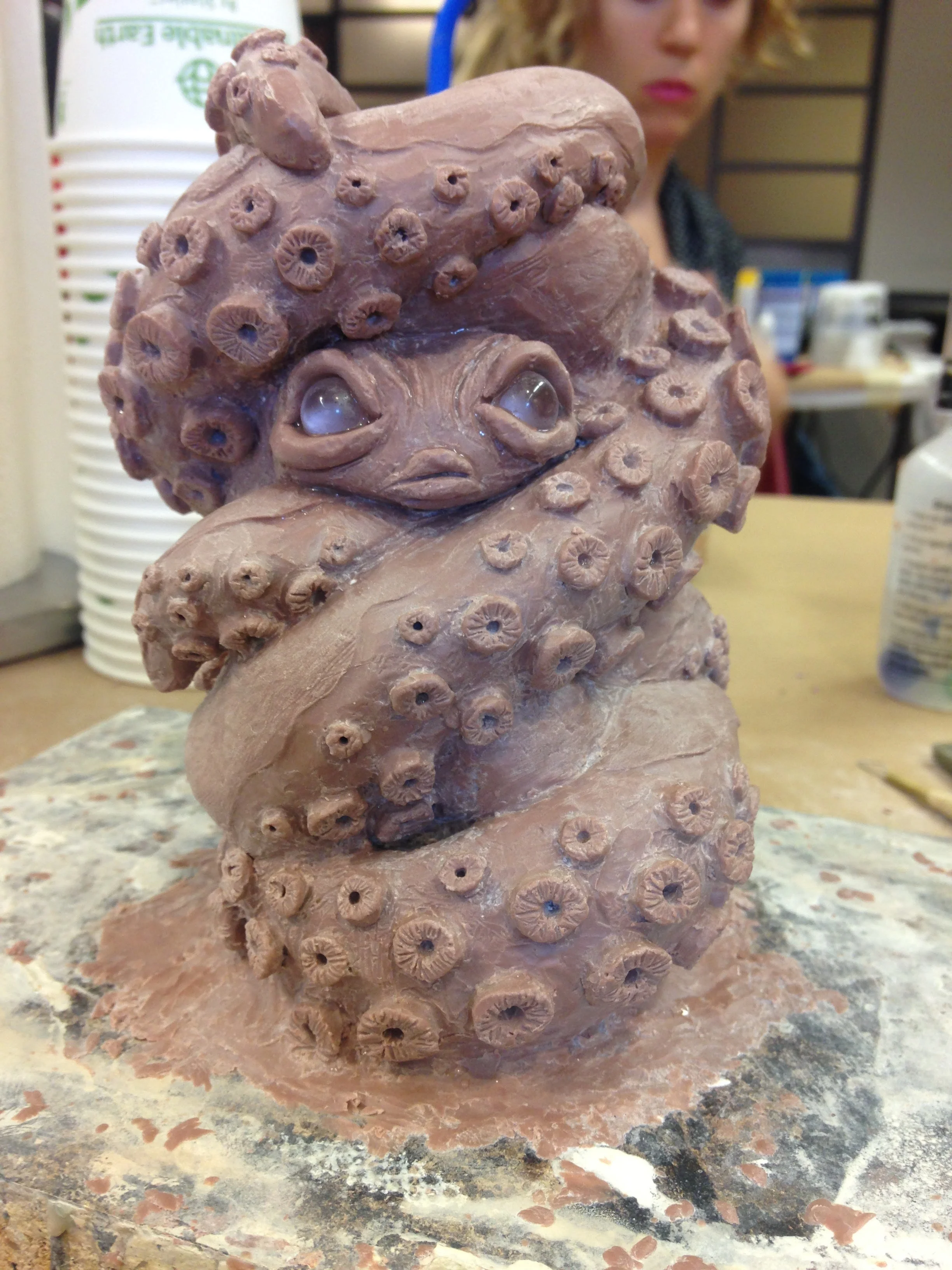  Prepped for the mold. 