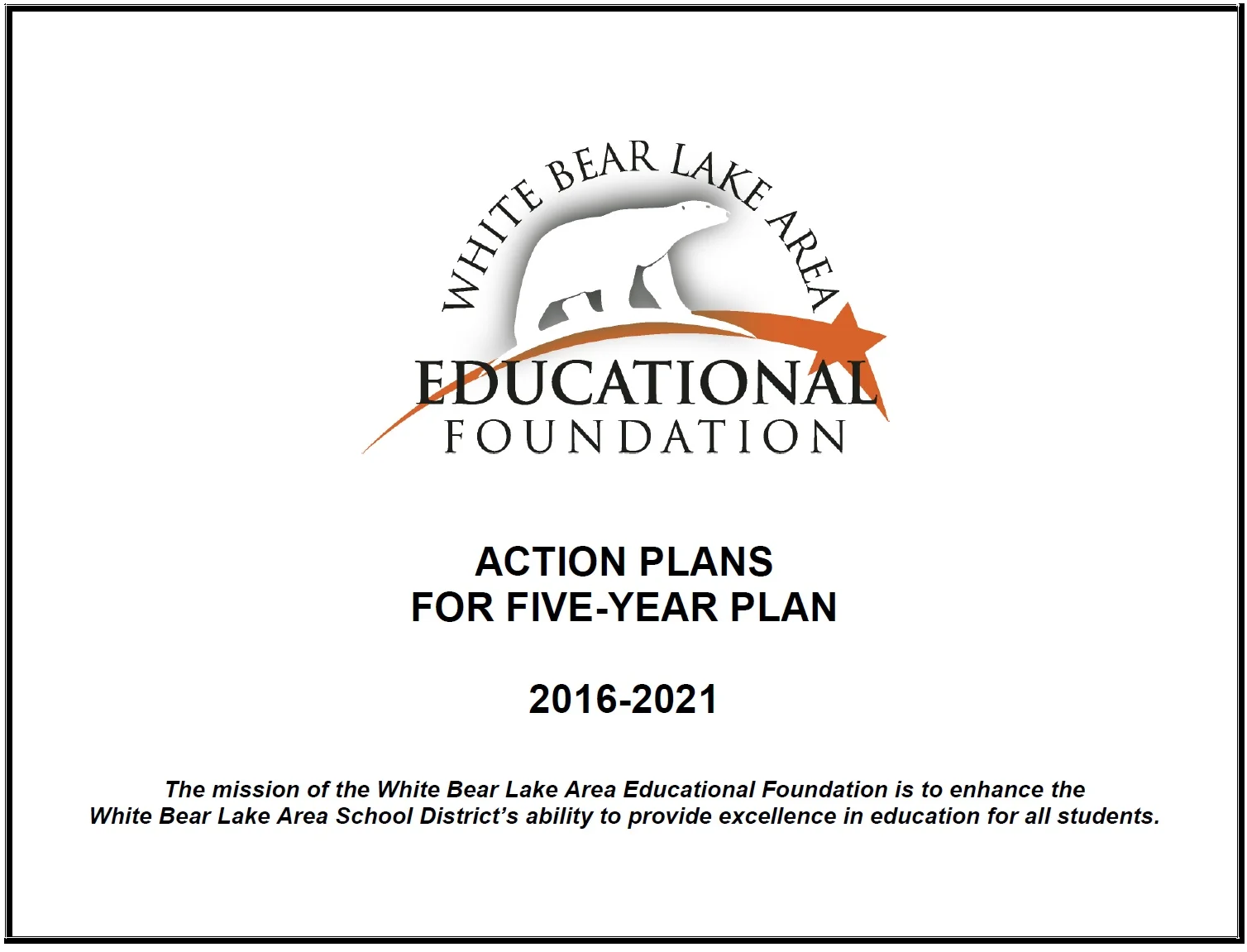 5 YEAR STRATEGIC PLAN