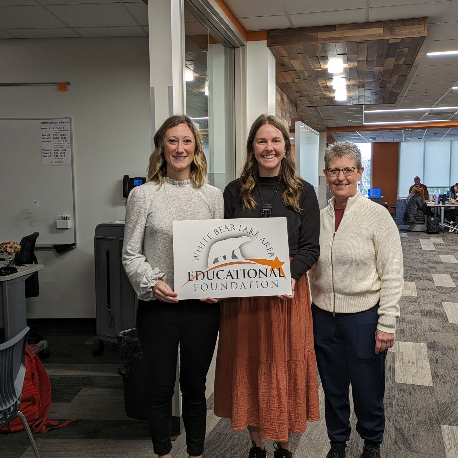 Cassidy Wegworth &amp; Hannah Hensley with Carrie Barth- North Campus