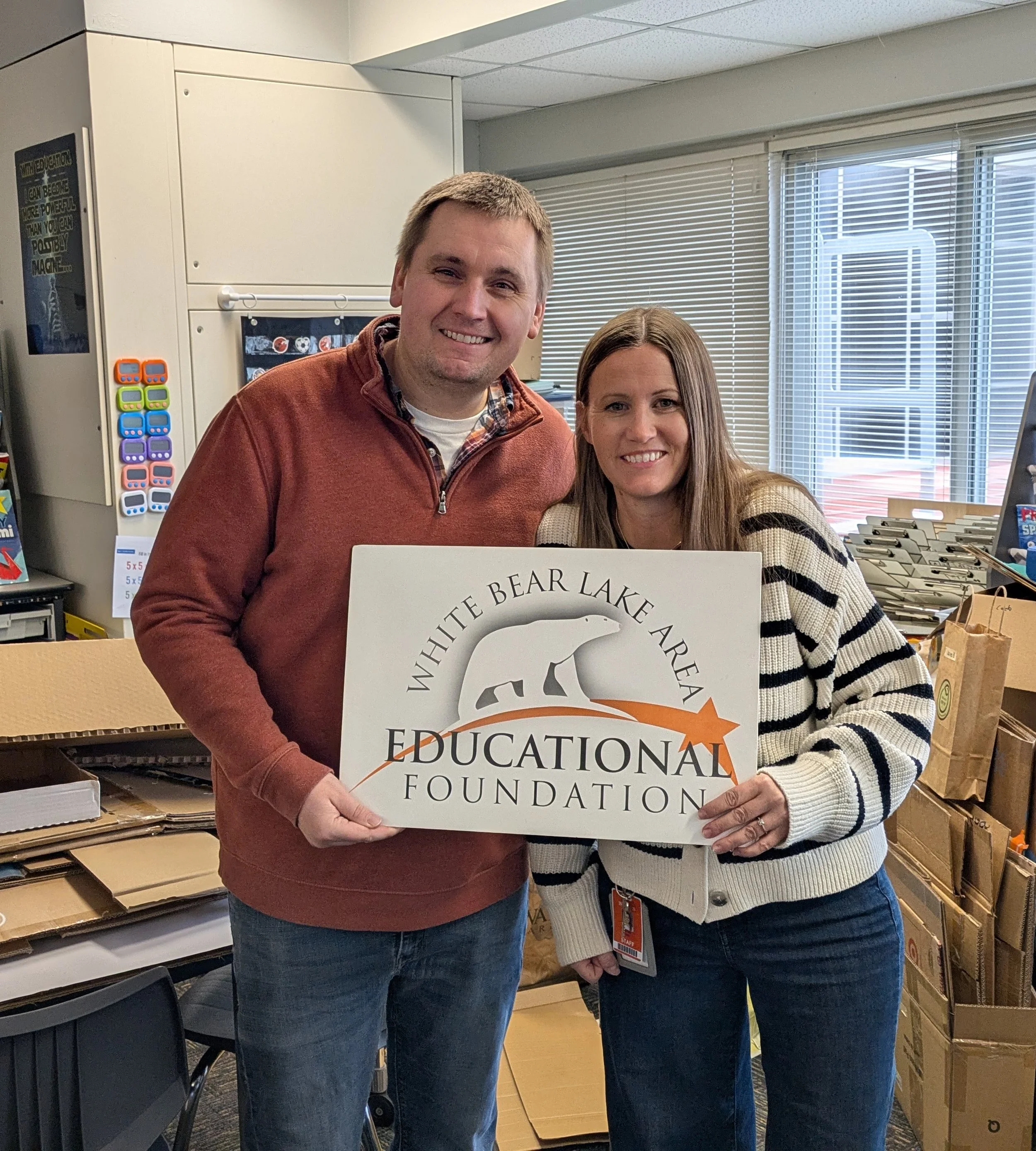 Nick Marty &amp; Heather Berry - Lakeaires Elementary