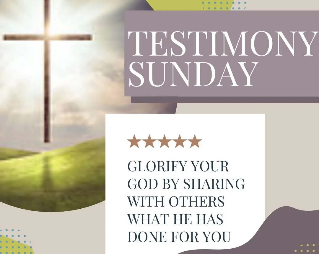 TESTIMONY SUNDAY  I  TESTIMONIO DOMINGO