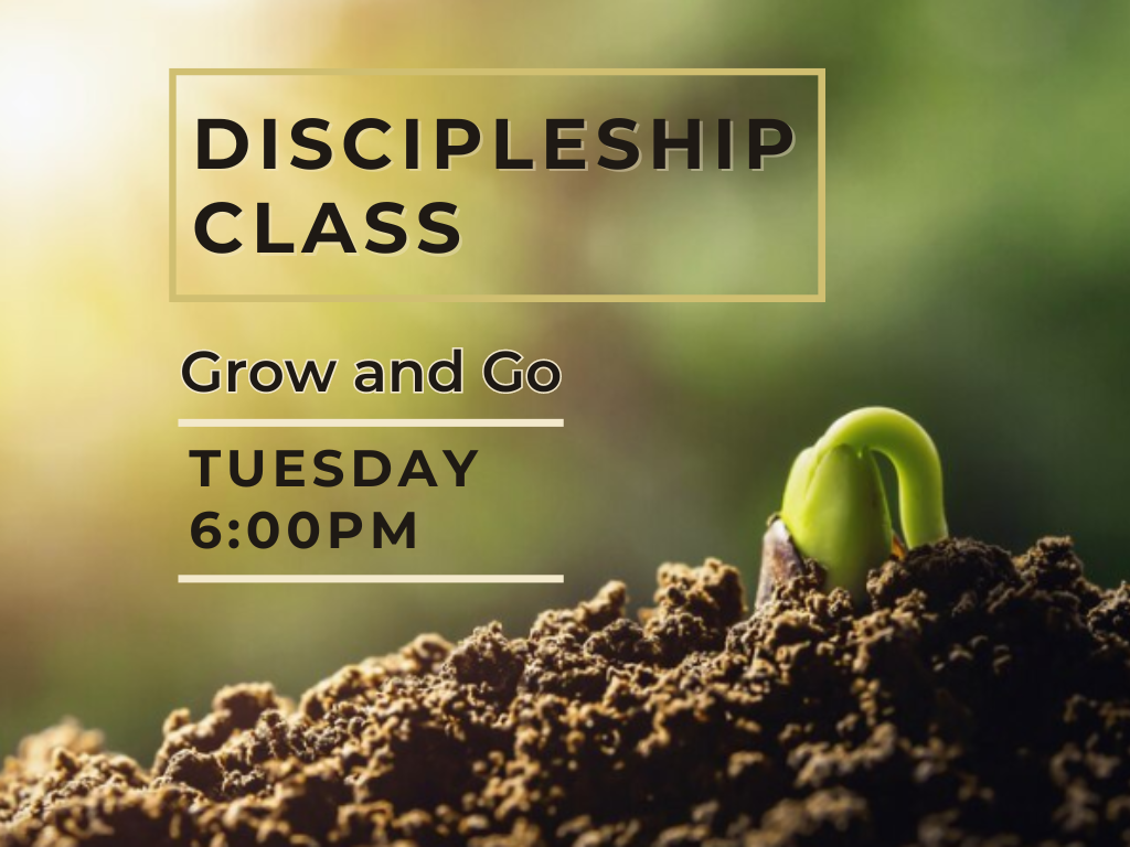 Discipleship Class I Clase de Discipulado — Whittier Church of God