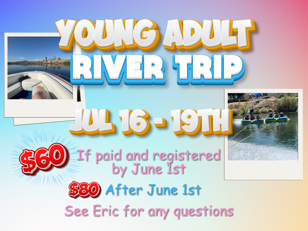 Young Adults River Trip  I  Jóvenes Adultos Río Colorado Aventura  