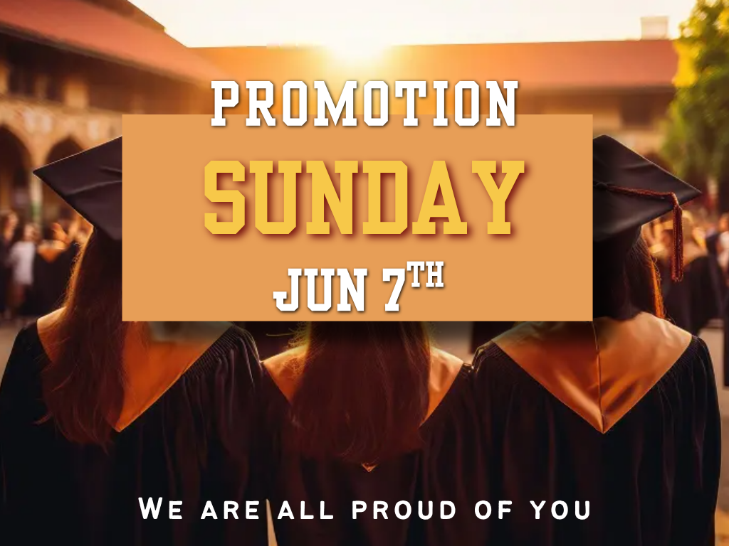 Promotion Sunday   I   Domingo de Promoción
