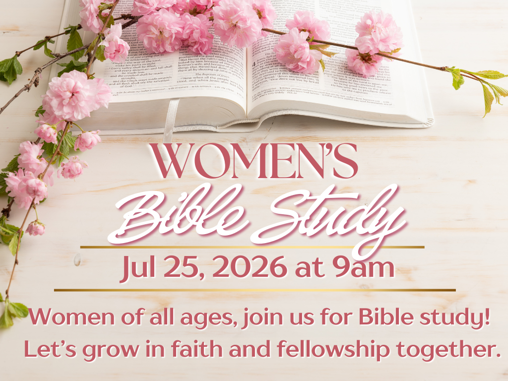 Women's Bible Study  I  Estudio Bíblico Para Mujeres  