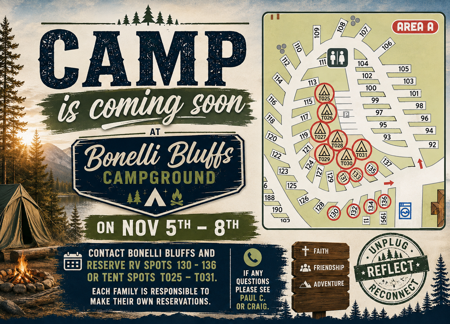 Bonelli Camp is Coming Soon 