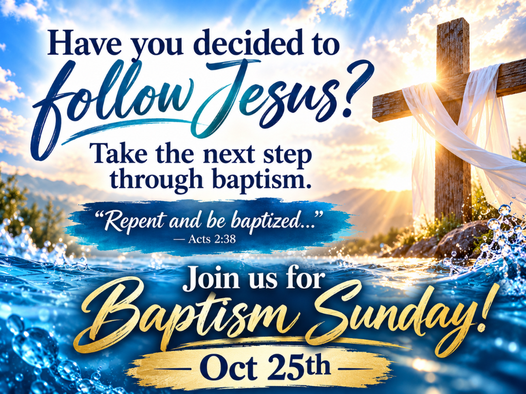 Baptism Sunday   I   Domingo de Bautismo