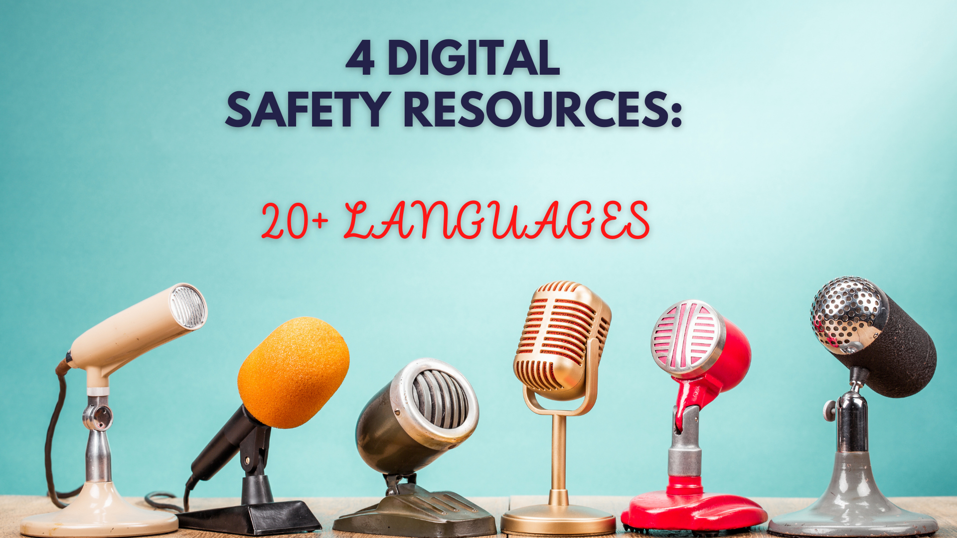4 Digital Safety Resources: 20+ Languages