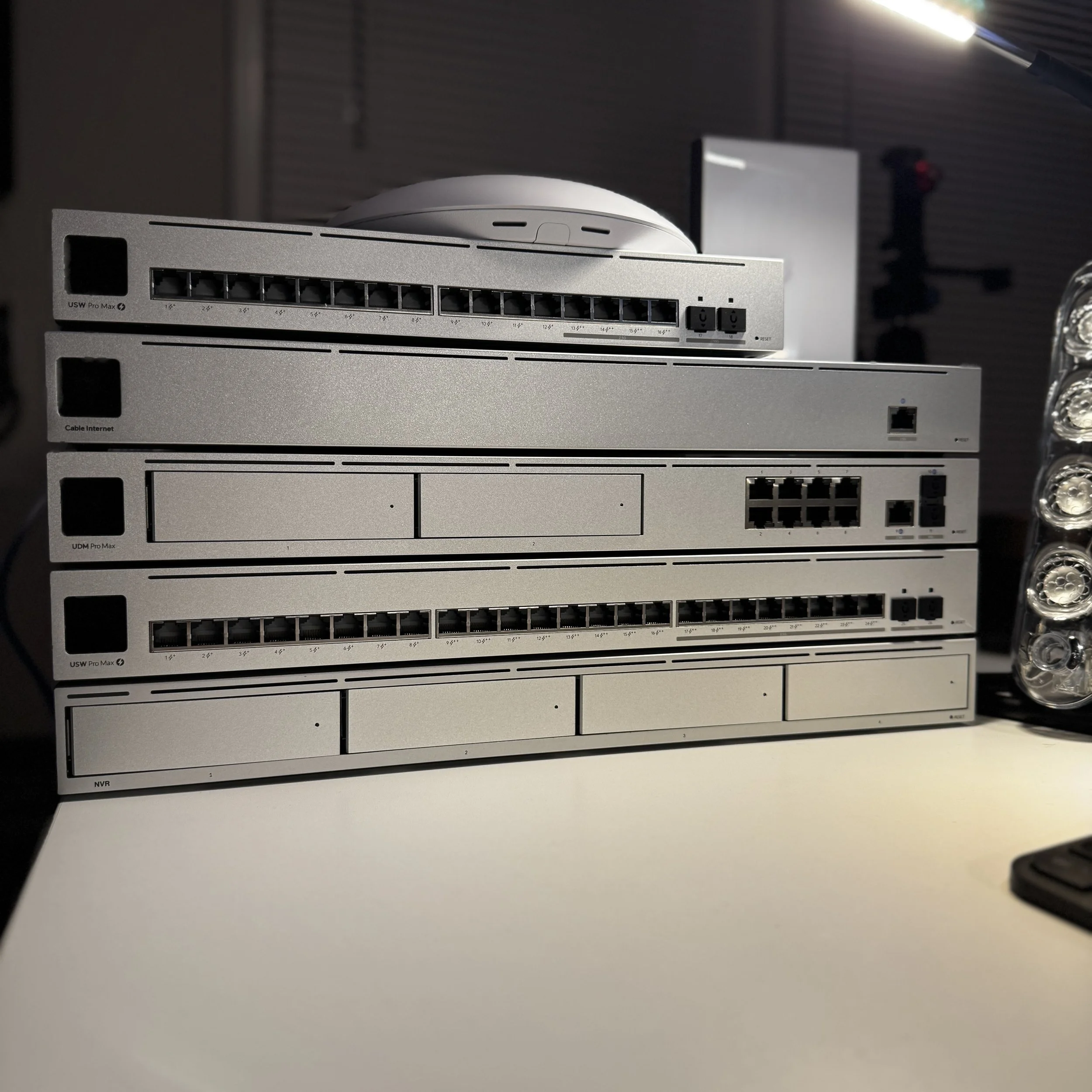 UniFi network equipment used for home and small business Wi-Fi installation