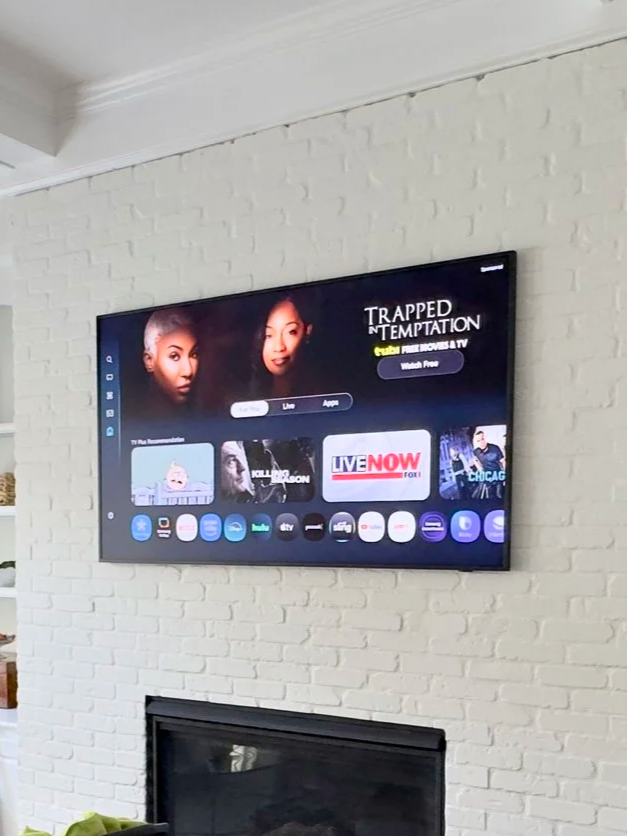 Clean TV and smart home installation by The SmartHome Co.