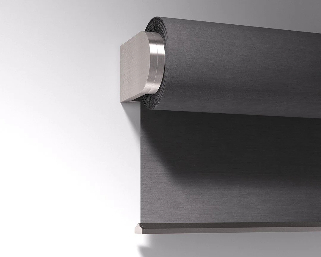 Premium motorized roller shade hardware for smart shade installation