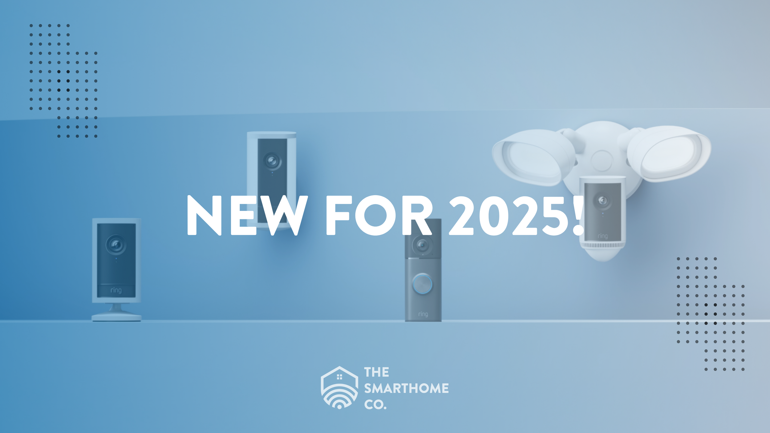 Ring 4K camera lineup blog graphic from The SmartHome Co.