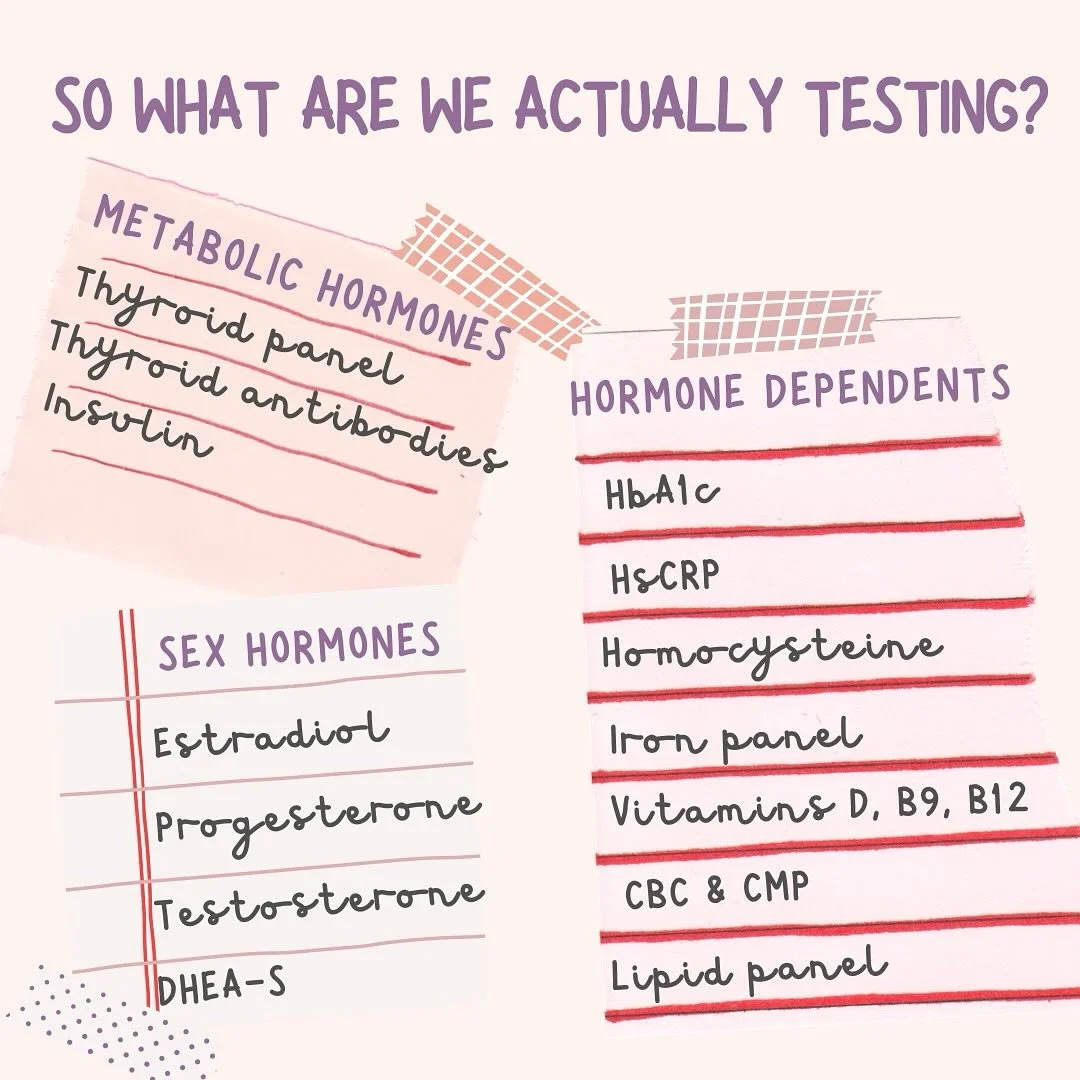 This is most of my &ldquo;basic&rdquo; lab panel. I, of course, add on/change things up depending on what we&rsquo;re looking for&hellip; but you can learn so much about someone by 
A. Listening
B. Asking questions
C. Digging deeper &amp; exploring

