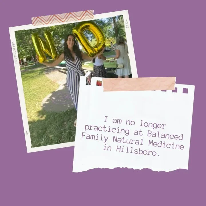 Big practice update! 
I have made the extremely difficult decision to leave my Hillsboro practice. Please know how much I care for &amp; enjoy working with every single patient in Hillsboro, and I&rsquo;d be thrilled to continue our journey together!