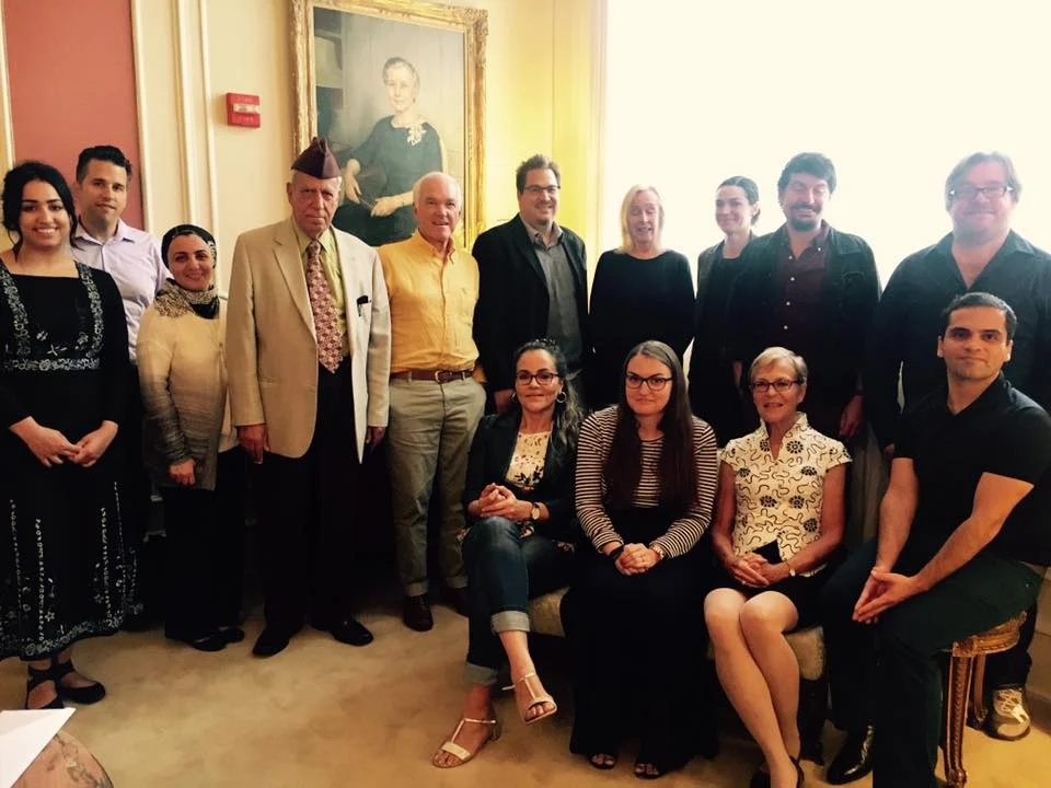 Participants in the "Corpse Exhibition: Iraqi Literature after 2003" Symposium